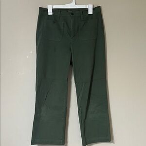 J. Crew Olive Green Trousers